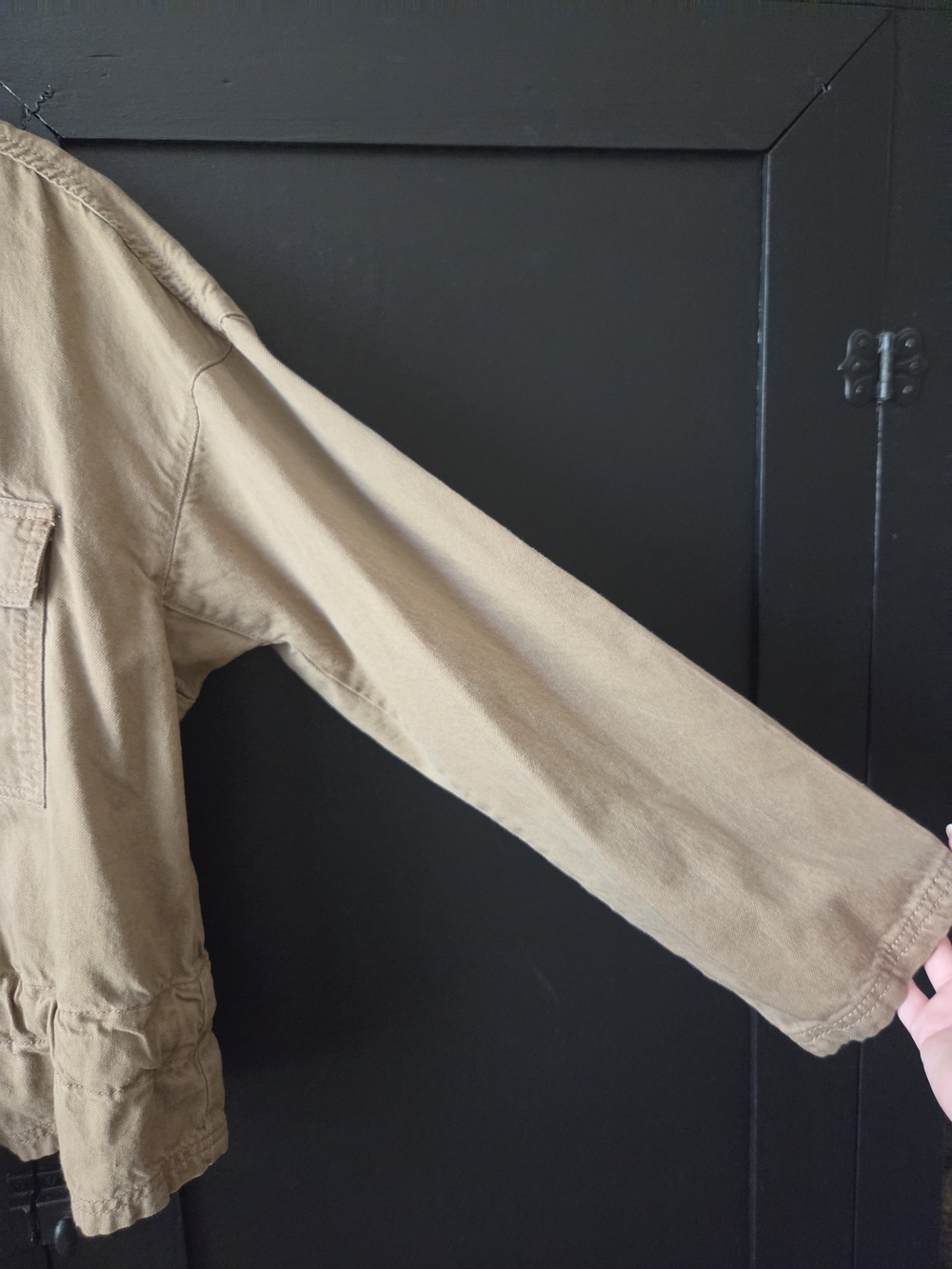 Time and Tru Women's Tan Utility Jacket ~ Size Large - Picture 3 of 9